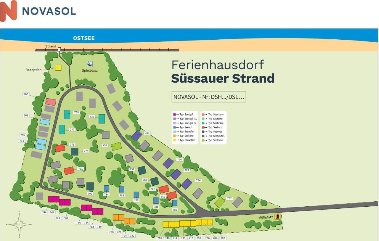 Haus Seeadler 5 Sussau Bagian luar foto